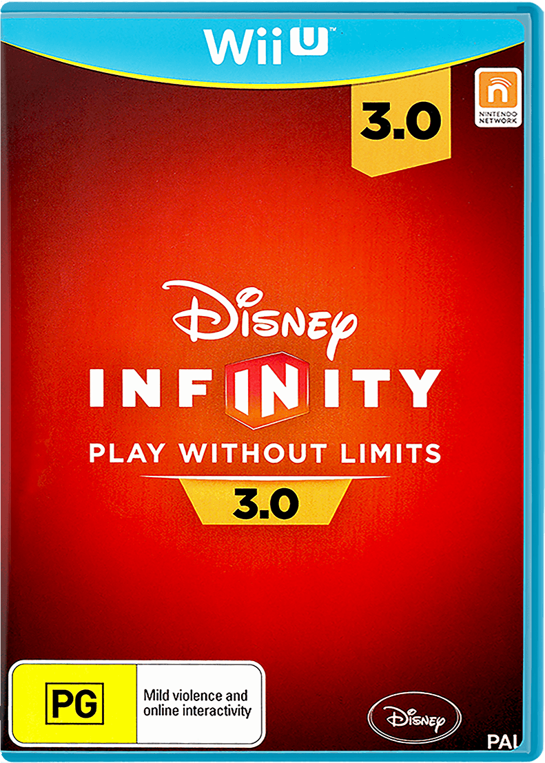 Disney Infinity 3.0 Starter Pack box art for Wii U
